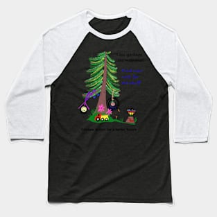 Climate Change Upcycle Baseball T-Shirt